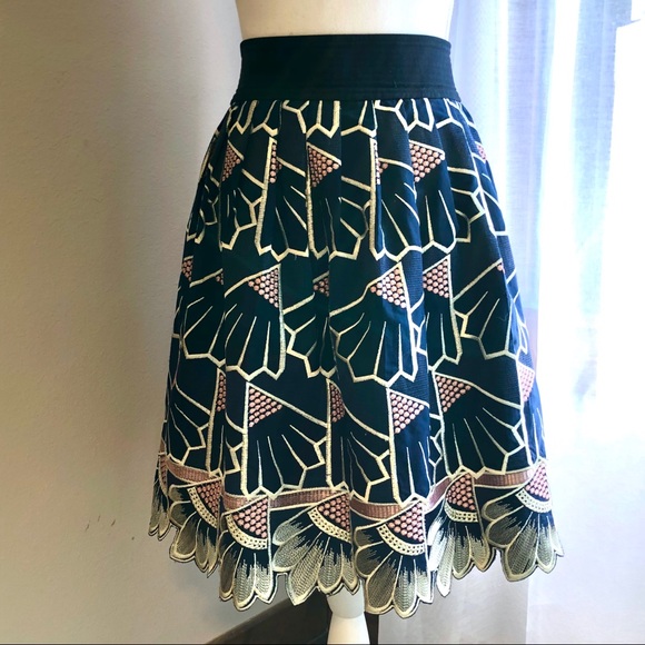 Anthropologie Dresses & Skirts - Anthropologie Lauren Moffatt Daisy Quarters Skirt